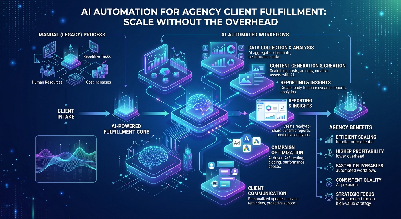 AI Automation for Agency Client Fulfillment: Scale Without The Overhead