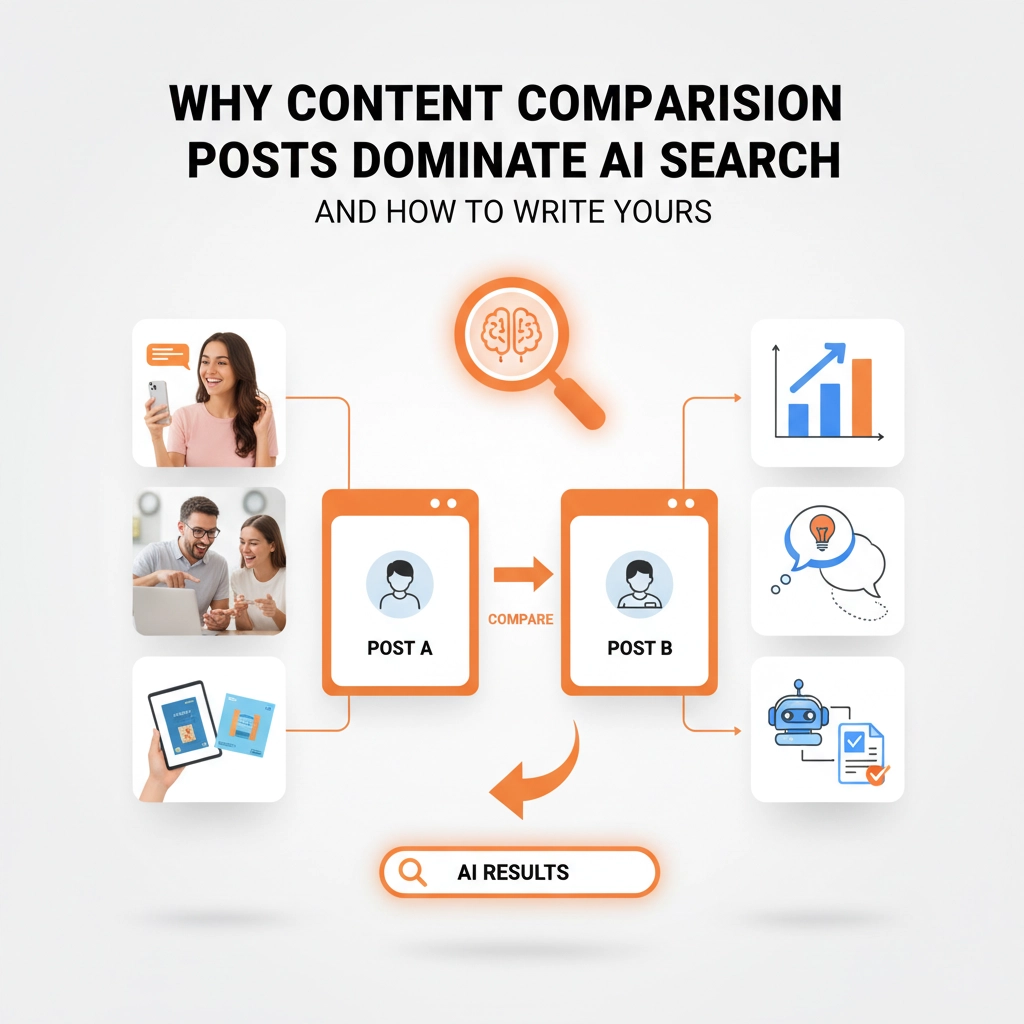 Why Content Comparison Posts Dominate AI Search (And How to Write Yours)