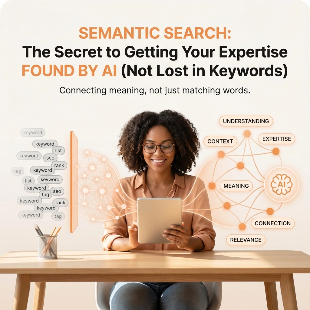 Semantic Search: The Secret to Getting Your Expertise Found by AI (Not Lost in Keywords)