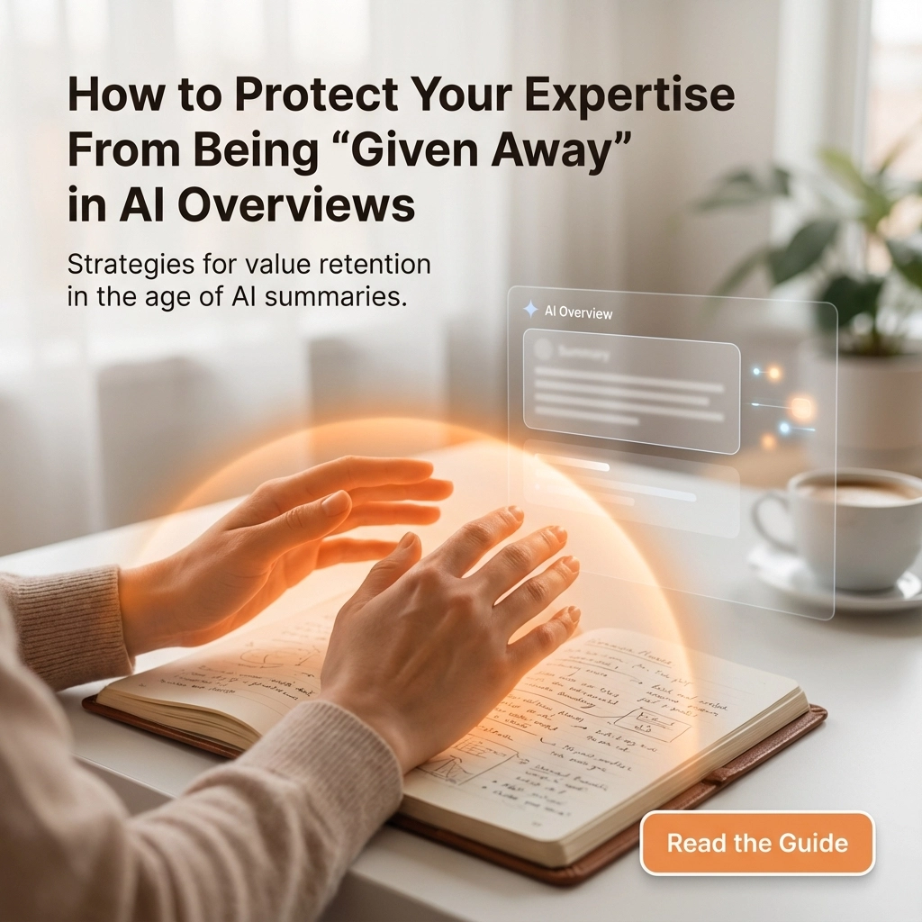 How to Protect Your Expertise From Being "Given Away" in AI Overviews