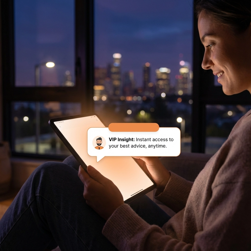 Unlocking VIP Coaching: How Clients Get Your Best Advice Instantly, Even at 2am