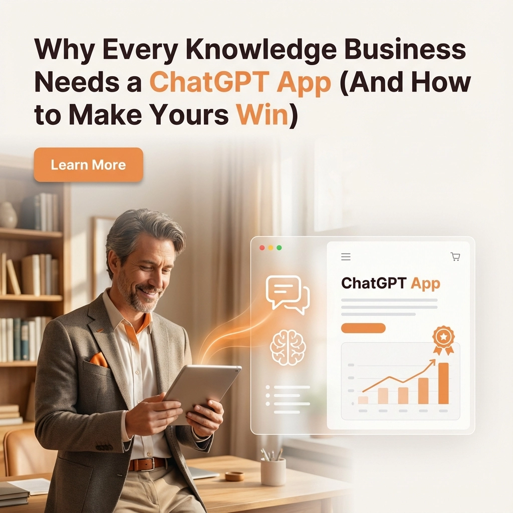 Why Every Knowledge Business Needs a ChatGPT App (And How to Make Yours Win)